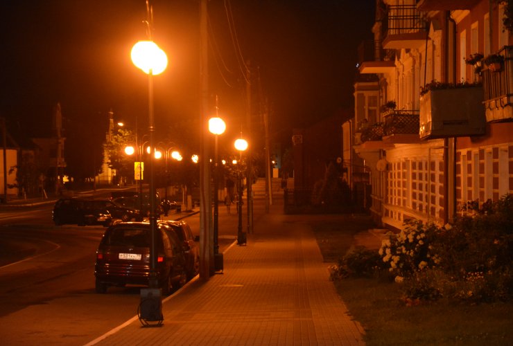 В рамках программы конкретных дел в Гусевском округе выполнены мероприятия по ремонту уличного освещения