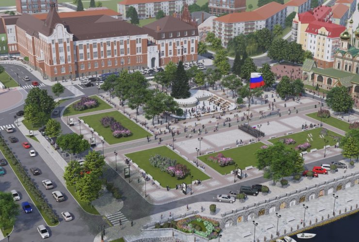 Городская администрация утвердила техническое задание проекта по благоустройству городской площади