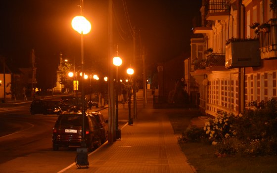 В рамках программы конкретных дел в Гусевском округе выполнены мероприятия по ремонту уличного освещения