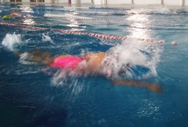 В ФОКе прошли соревнования по плаванию, посвященные 100-летию со дня рождения С.И. Гусева