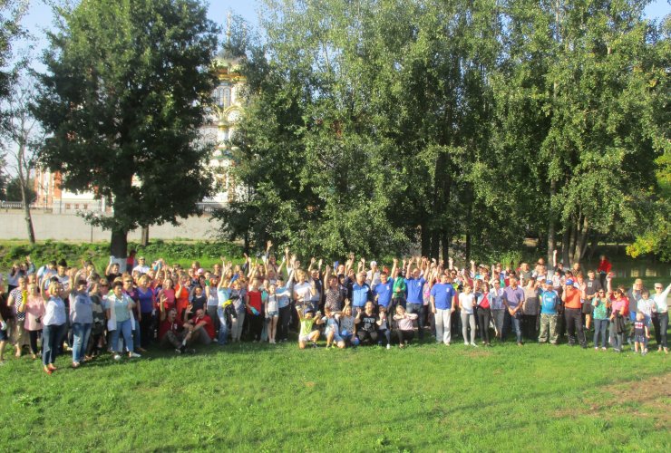 Около 200 жителей города Гусева приняли участие в акции «Вода России»