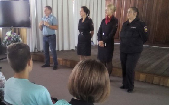 Гусевские полицейские рассказали школьникам и студентам о преимуществах службы в ОВД