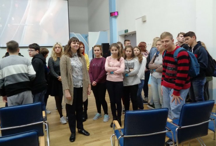 В рамках проекта «Балтика нас объединяет» к гусевским школьникам приезжали ребята из Польши и Германии