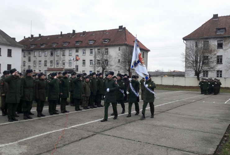 В Гусевской войсковой части прошло торжественное мероприятие, посвящённое 100-летию Военной разведки