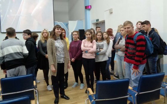 В рамках проекта «Балтика нас объединяет» к гусевским школьникам приезжали ребята из Польши и Германии