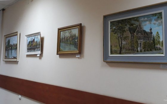 Гусевский музей организовал выездную выставку в здании городской администрации