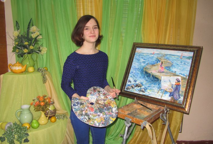 В ДШИ состоялся праздник для первоклассников «Посвящение в художники»