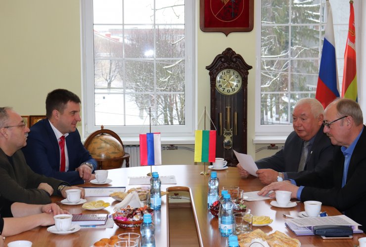 Город Гусев посетила Литовская делегация из Казлу Руды