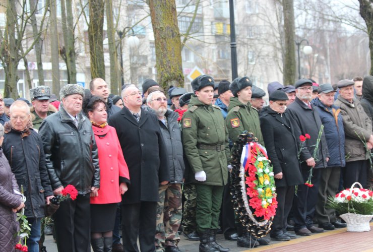 В Гусеве прошли памятные мероприятия, посвященные 30-летию вывода советских войск из Афганистана