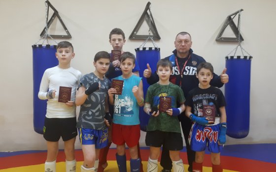 Юные спортсмены клуба СССР получили паспорта боксёров