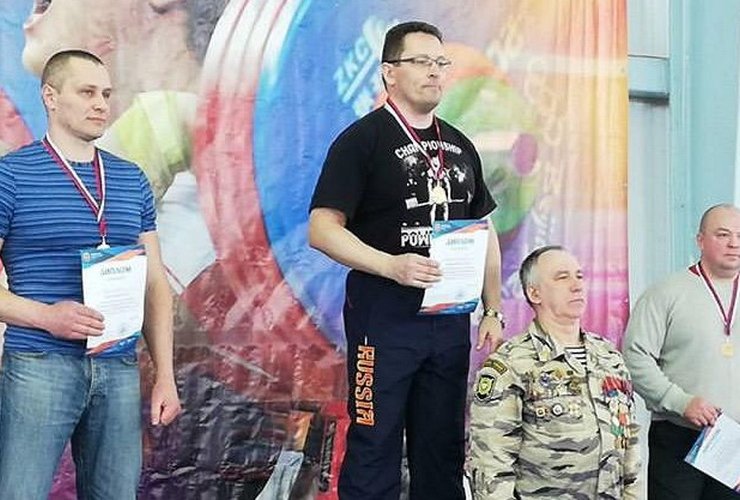 Атлет из Гусева взял второе место на областном чемпионате по жиму штанги лёжа
