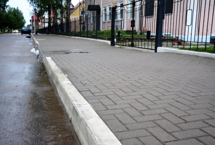 В Гусеве отремонтируют участки тротуаров на улицах Железнодорожной, Победы и Московской