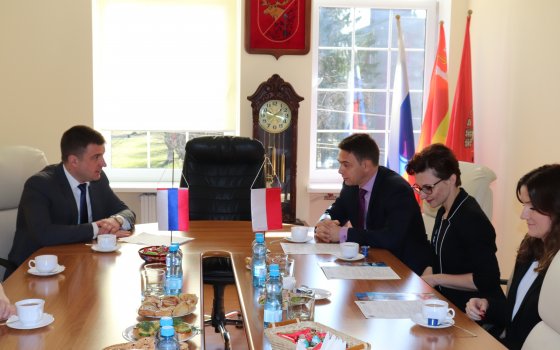 Сегодня в рамках программы «Россия — Польша» Гусев посетила делегация из Олецко