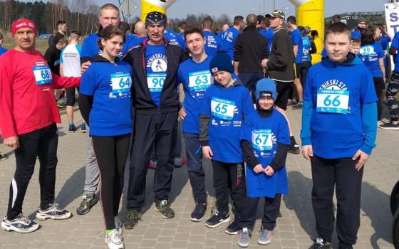 Гусевские спортсмены приняли участие в семейном забеге в Польше