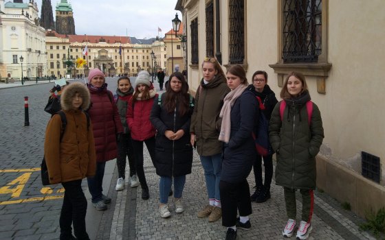 Юные Гусевские художники посетили Прагу