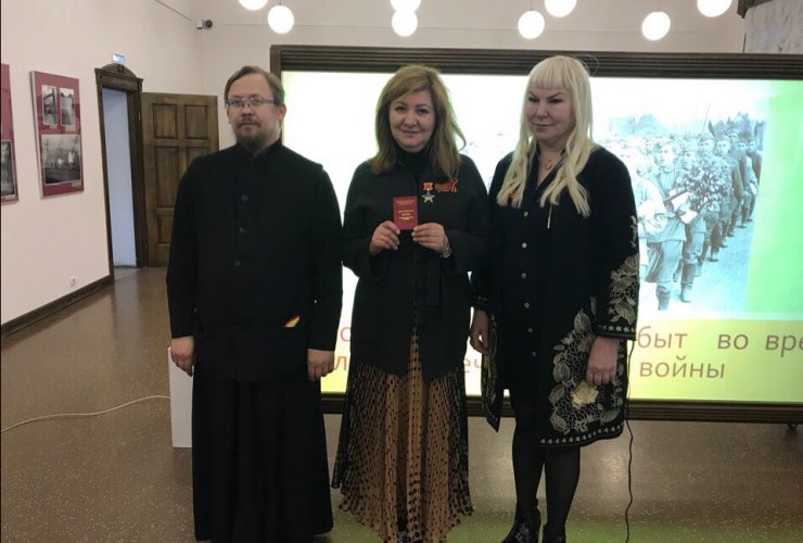 Директор Гусевского музея Наталья Ситникова отмечена знаком «Трудового отличия»