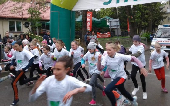 Гусевские спортсмены приняли участие в забеге в польском городе Венгожево