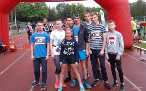Гусевские легкоатлеты приняли участие в забеге вокруг Олецкого озера в Польше