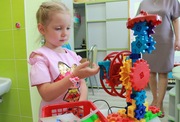 В детском саду № 14 состоялось торжественное открытие «STEM — лаборатории»