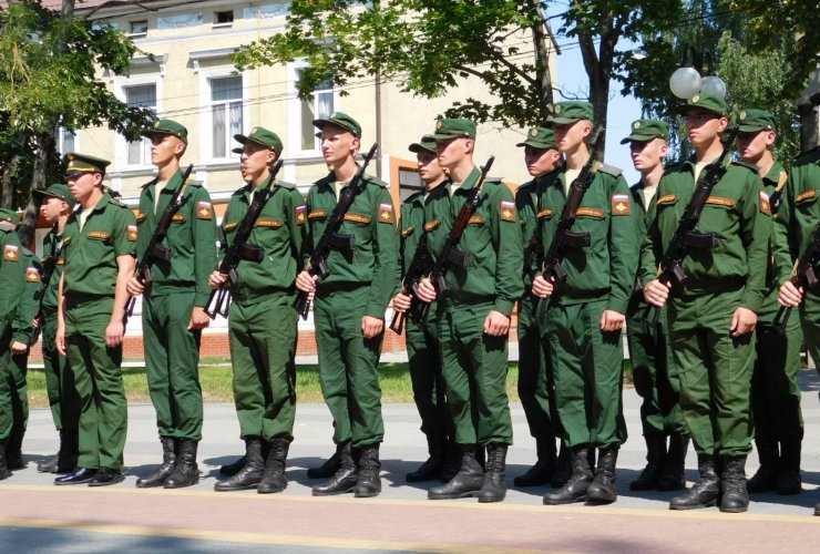 В Гусеве состоялась присяга молодого пополнения военнослужащих призыва «Весна-2019»