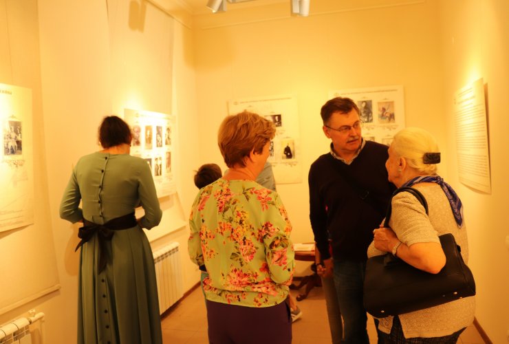 В Гусевском музее состоялось открытие выставки «Великая война в семейных альбомах»