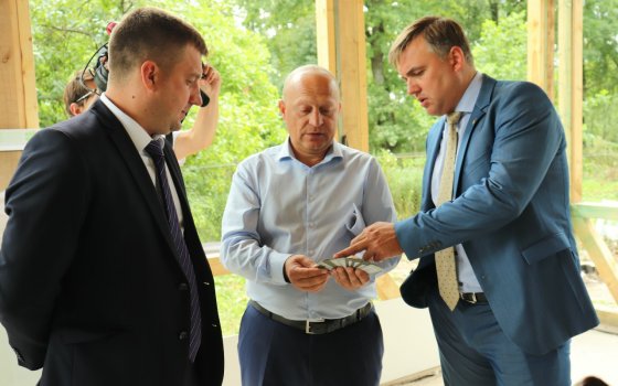 Министр по культуре и туризму Калининградской области Андрей Ермак посетил Гусев
