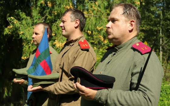 Жители Гусева отдали дань памяти солдатам Первой мировой войны