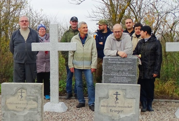 Волонтеры «Технополиса GS» закрыли сезон выездом на воинское захоронение времён Первой Мировой войны