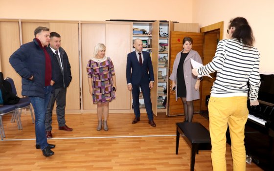 Министр по культуре и туризму Калининградской области посетил город Гусев и поселок Майское
