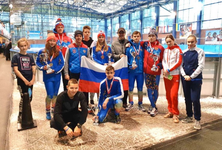 Гусевские конькобежцы представляли нашу область на соревнованиях «Baltic Cup» в Польше