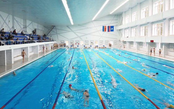 Пловцы Гусевской спортивной школы приняли участие в открытом первенстве Калининграда