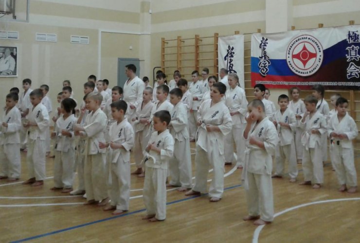 В школе № 3 прошли сборы Прибалтийской Федерации киокушинкай каратэ-до