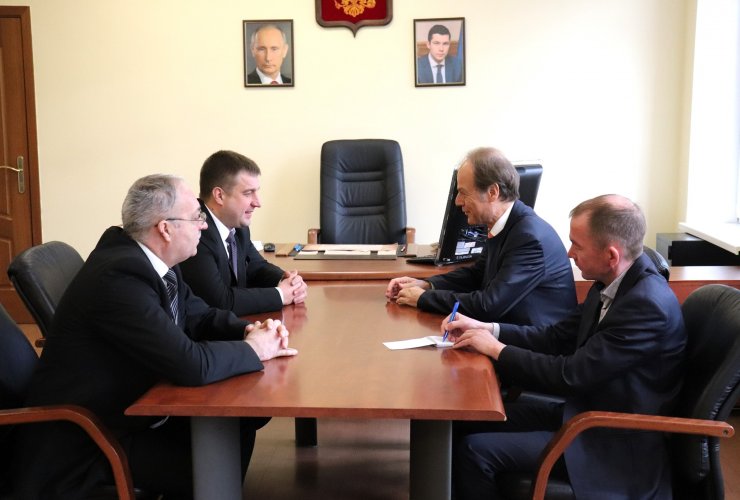 Генеральный консул Германии в Калининграде Ханс Гюнтер Маттерн посетил Гусев