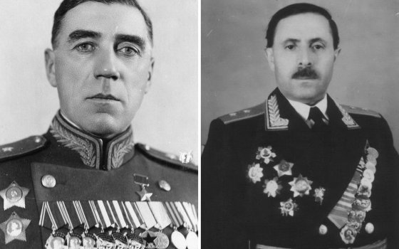 Командарм и начальник штаба 28-й Советской армии