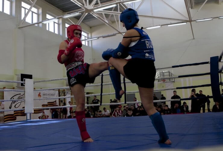 В Гусеве прошёл чемпионат и первенство Калининградской области по тайскому боксу