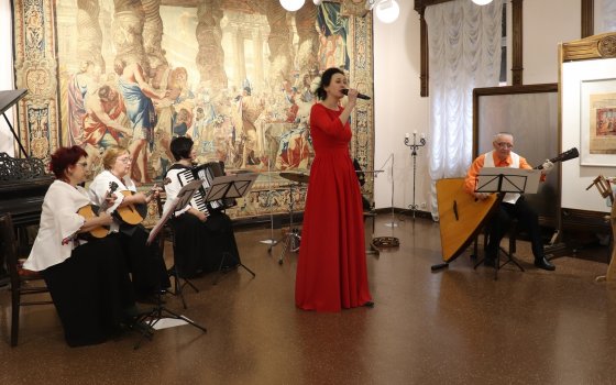 В городском музее прошёл концерт ансамбля «Карусель», посвящённый международному женскому дню