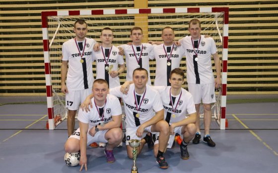 Гусевская команда взяла второе место в открытом чемпионате города Советска по мини-футболу