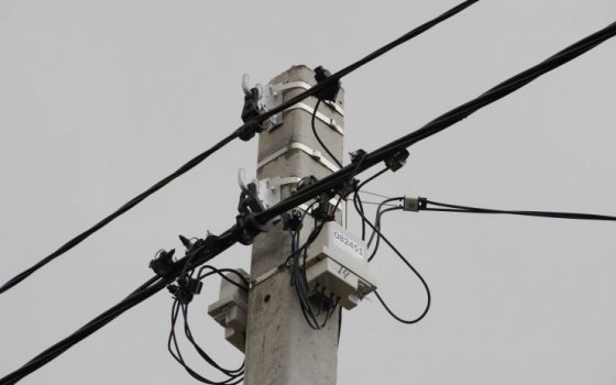 Из-за снега в Гусевском округе произошли аварийные отключения линий электропередач