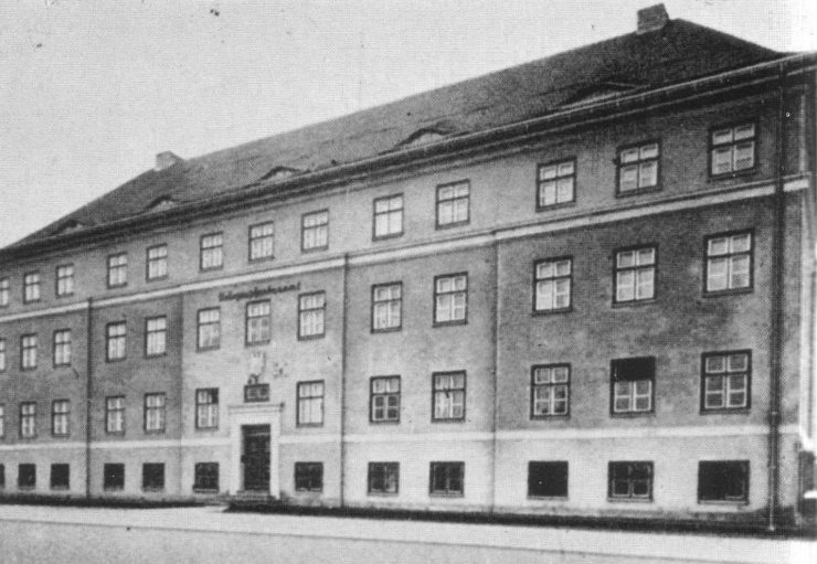 Здание телеграфного ведомства. Фотография 1928 года