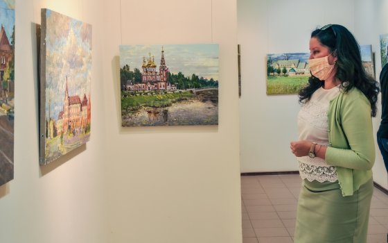 В городском музее открылась выставка по итогам пленэра «Гусев. Лето. Взгляд из центра России»
