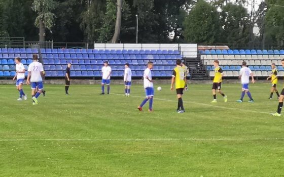 Гусевские футболисты обыграли команду клуба «Балтика» в рамках открытого тренировочного процесса
