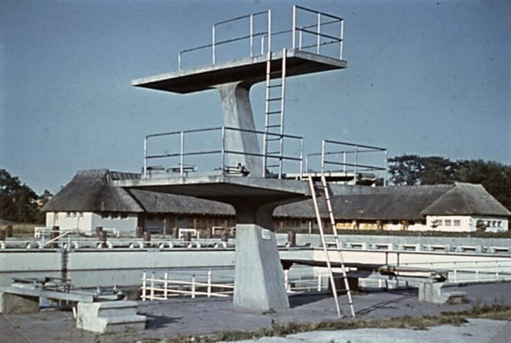 Открытый бассейн. Гумбиннен, 1939-1940 годы