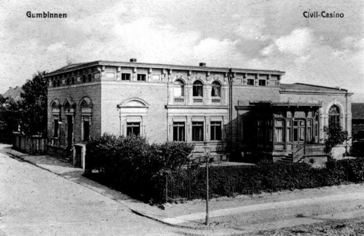 Здание казино. Гумбиннен, 1900–1905 годы