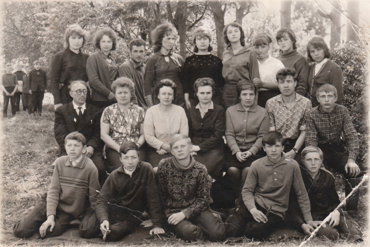 Учителя и ученики Фурмановской школы