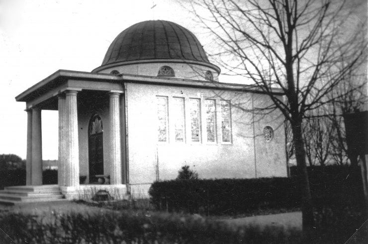 Зодайкерштрассе, капелла перед кладбищем героев. 1930–1933 годы