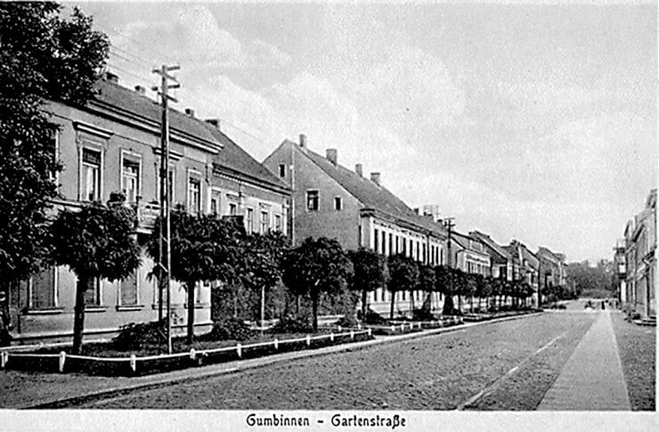 Гартенштрассе. 1910–1920 годы
