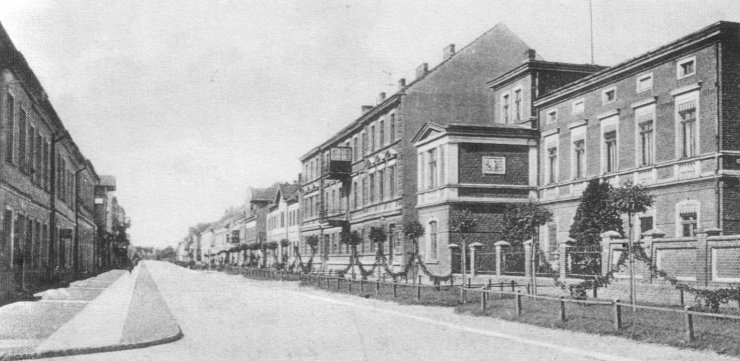 Гартенштрассе. Фотография 1910 года