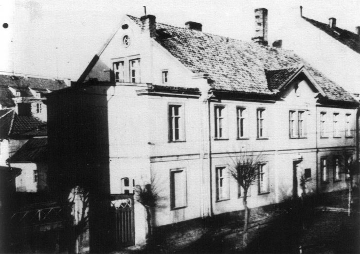 Гартенштрассе, до 1922 года акушерское учебное заведение, после административное здание Восточно-прусского управления. Фотография 1932 года