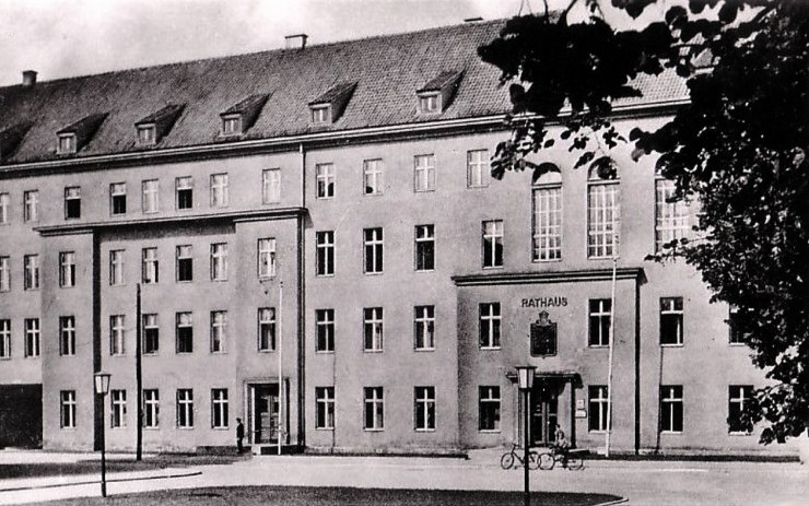 Гартенштрассе, Новая ратуша (гусевский Политех). 1936–1940 годы