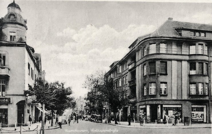 Гольдапенштрассе (пересечение с улицей Победы). 1925–1935 годы